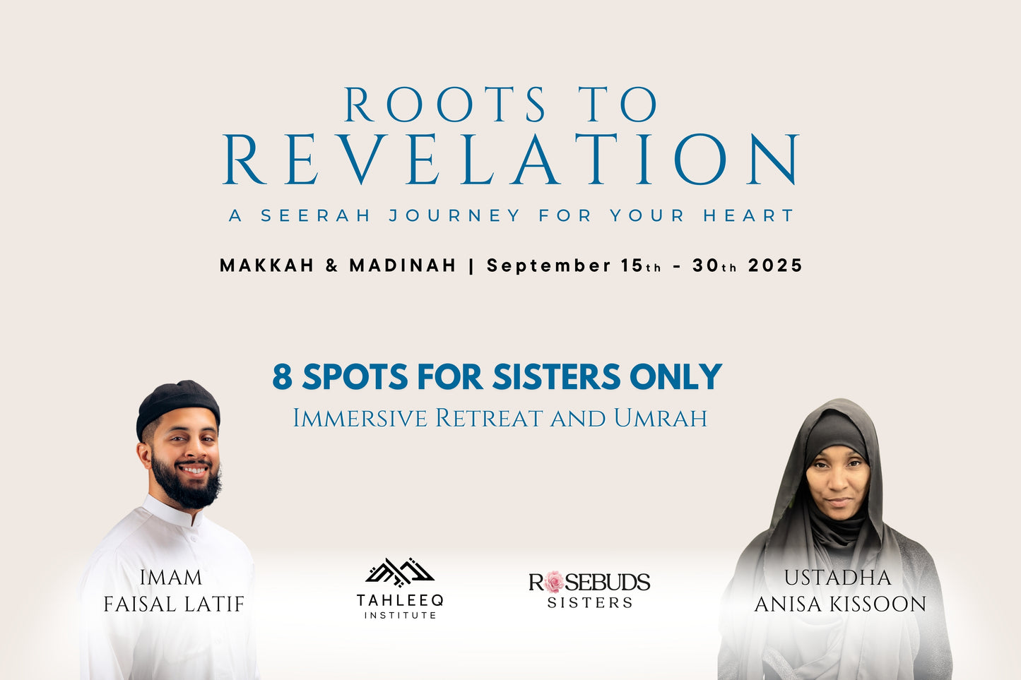 Seerah Retreat Deposit